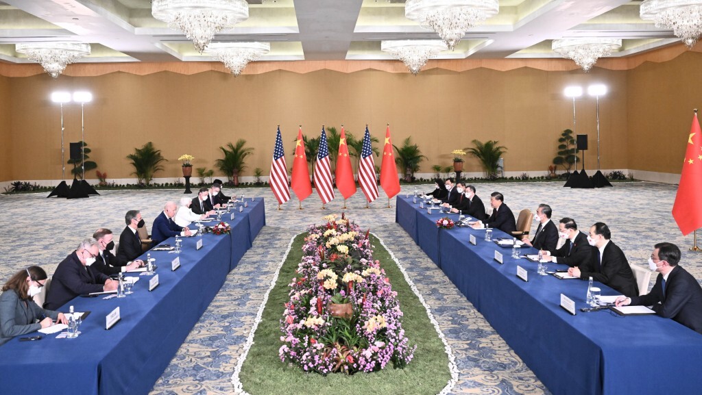 拜習會／美中精銳盡出 &nbsp;秦剛缺席引猜疑