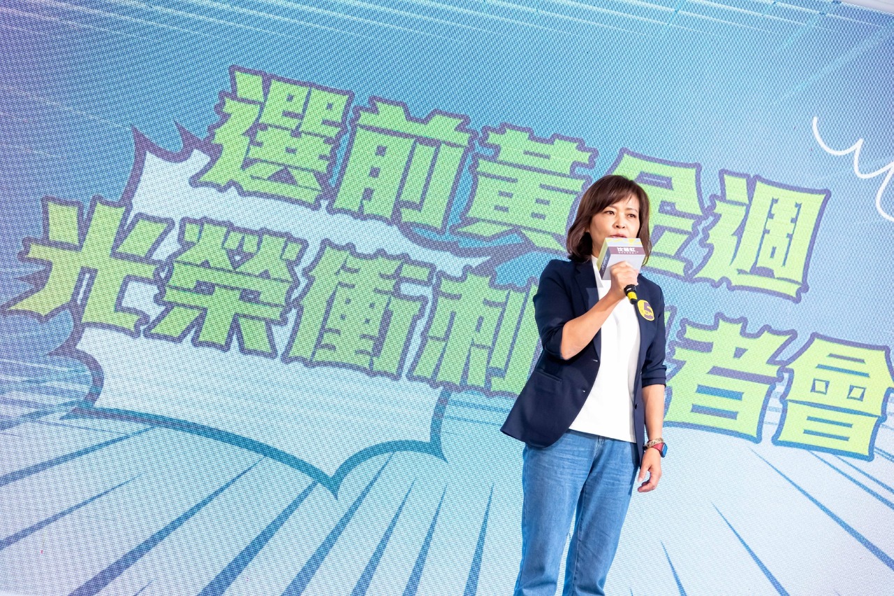 2022選戰／竹市雙虹對決 柯建銘喊只有沈慧虹能讓高虹安低頭