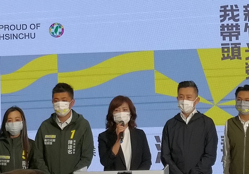 2022選戰／角逐新竹市長落敗 沈慧虹安撫支持者不要洩氣