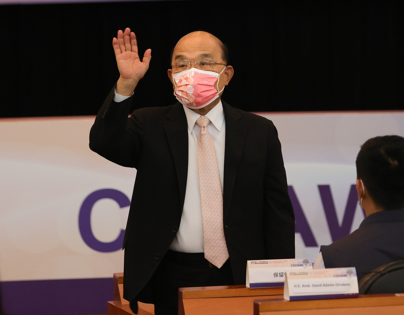 出席CEDAW國家報告國際審查  蘇貞昌：精進人權保障
