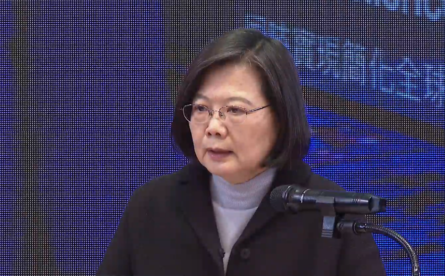 中國疫情升溫 蔡總統：基於人道關懷願提供協助