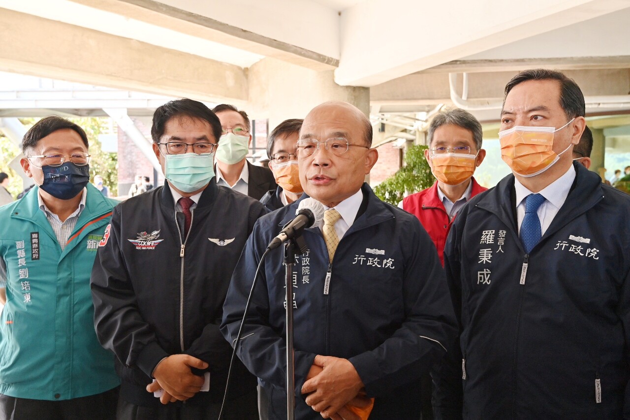 雄三經緯儀送中維修？ 蘇揆：最嚴格標準調查