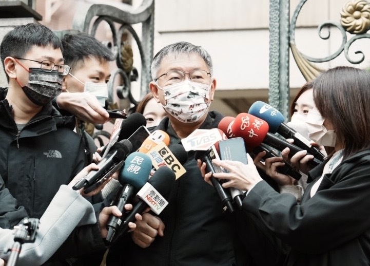 柯文哲談2024：民眾黨民調漸升 與親民黨不同