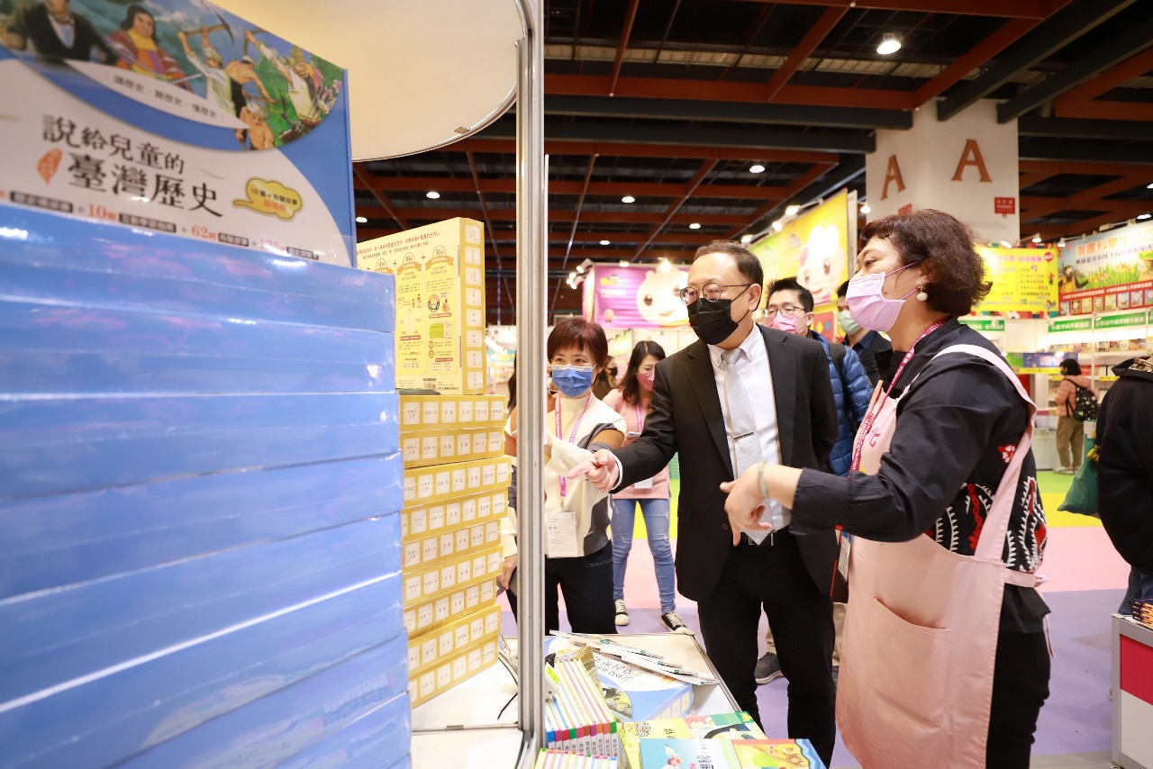 史哲再訪台北國際書展&nbsp;鼓勵恢復正常文化生活
