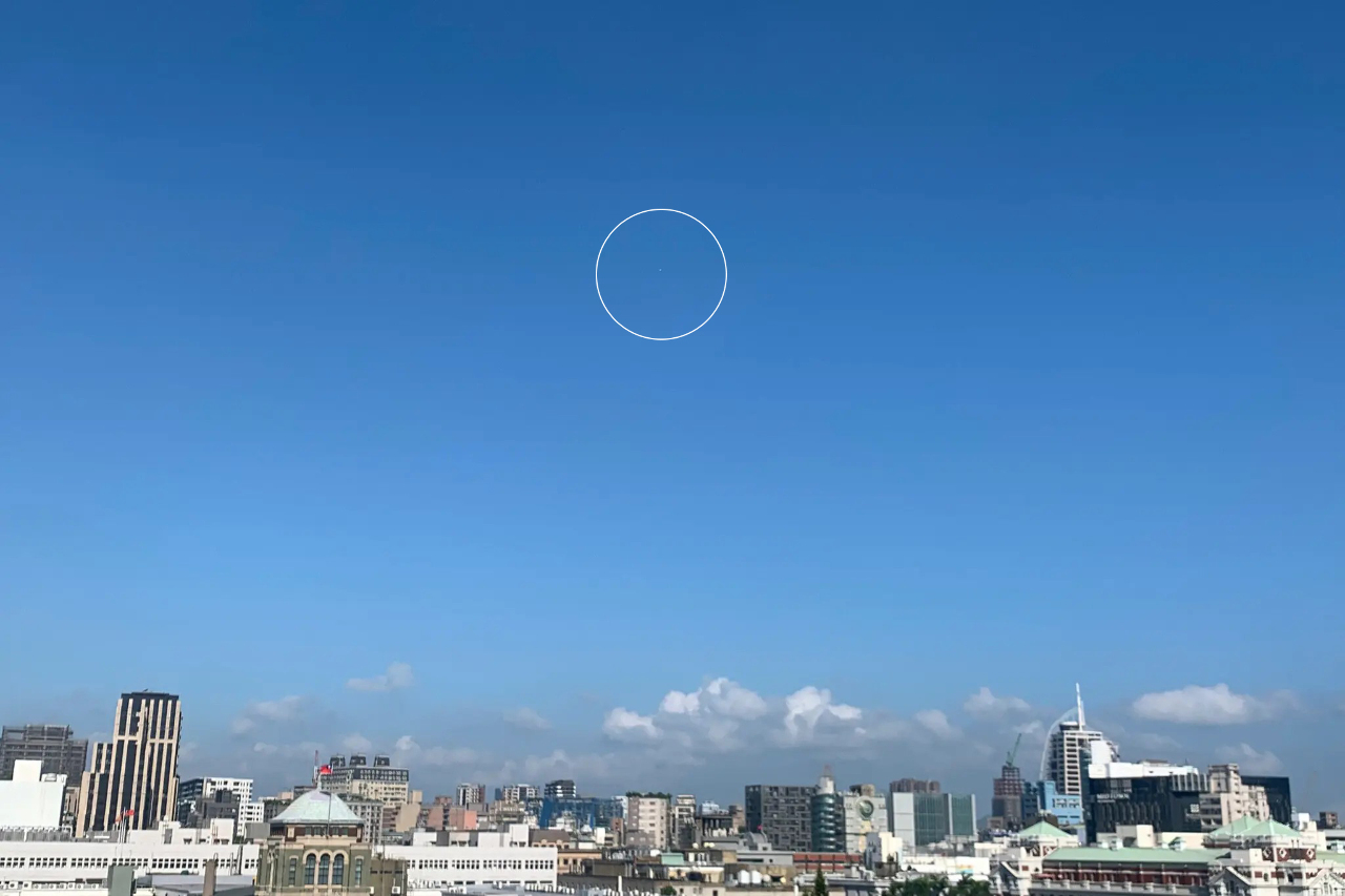 不明氣球曾現台總統府上空！ 鄭明典照片引紐時關注