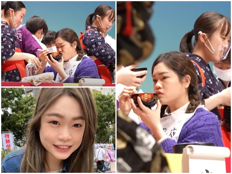 台灣女孩奪日本大胃王亞軍 &nbsp;5分鐘吃208碗蕎麥麵