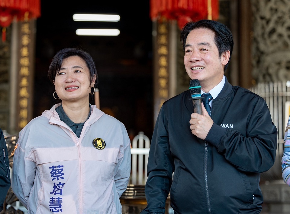 南投立委補選 賴清德連2天密集輔選蔡培慧