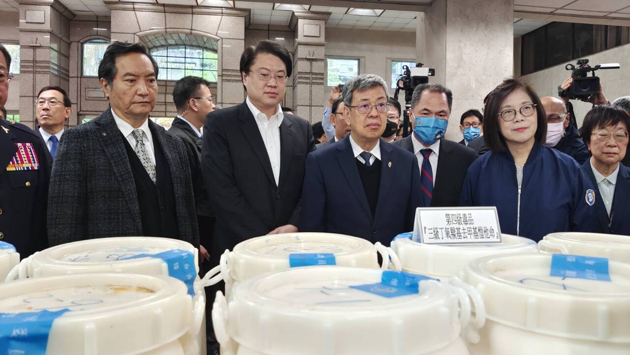 第7波緝毒成績斐然 陳建仁：許台灣一個無毒社會