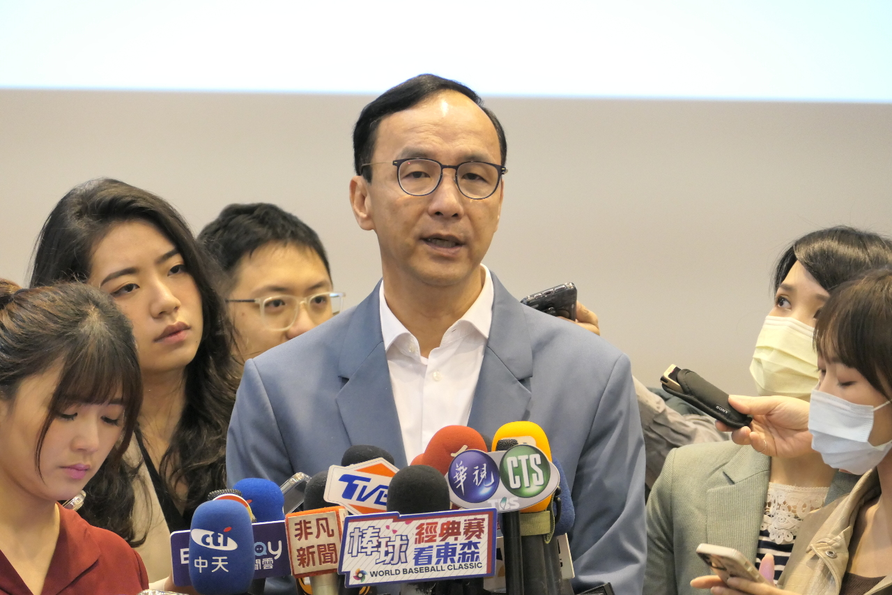 邱奕勝見上海統戰部長惹議 朱立倫：正常交流國民黨沒意見