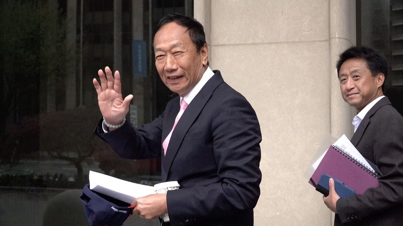 郭台銘訪美抵首站華府 拜訪智庫不受訪