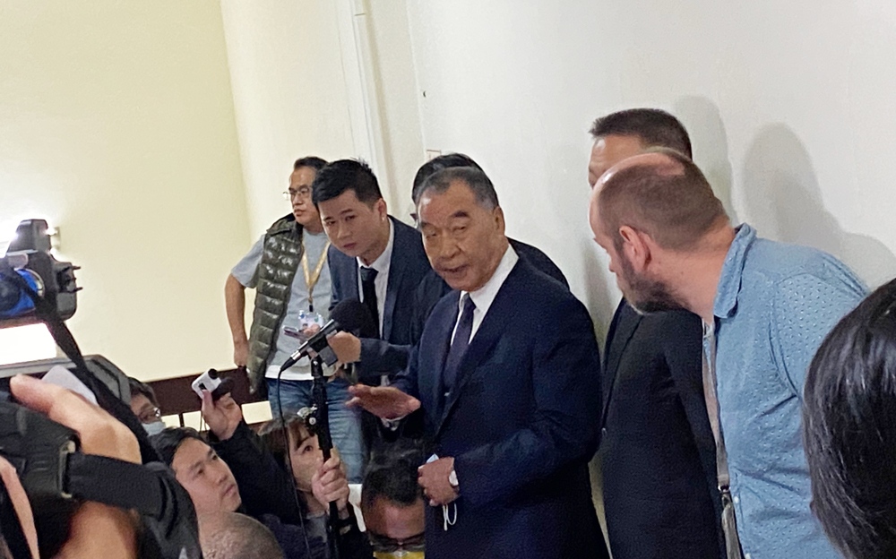 蔡麥會／確保軍售順暢 邱國正：期望但不能依賴