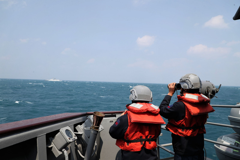 公布監控共機艦照 &nbsp;國防部：迄下午4時偵獲71架次共機
