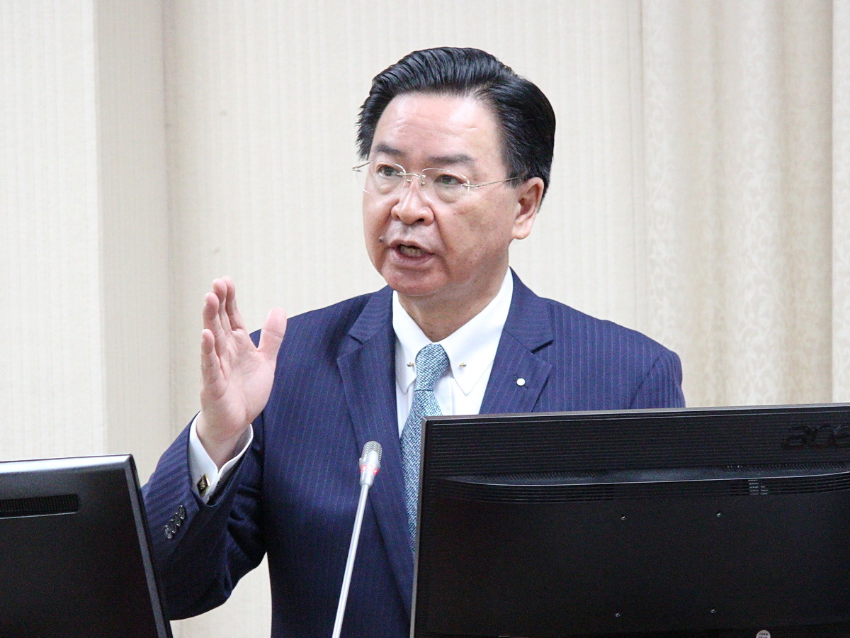 譴責對台軍演 吳釗燮：中國違背聯合國憲章