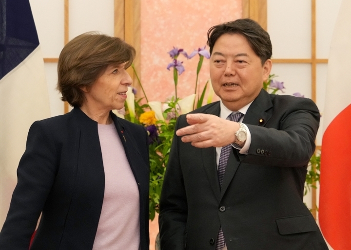 日法外長會談&nbsp;重申台海和平穩定重要性