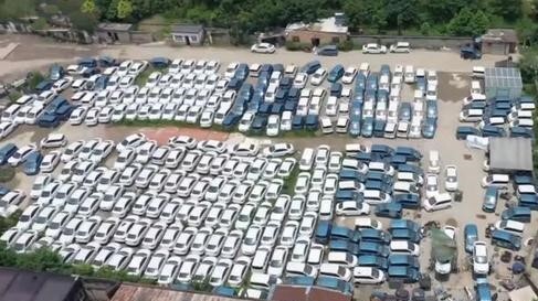 國家補貼助長爛尾不斷 中國新能源車「墳場」日趨氾濫