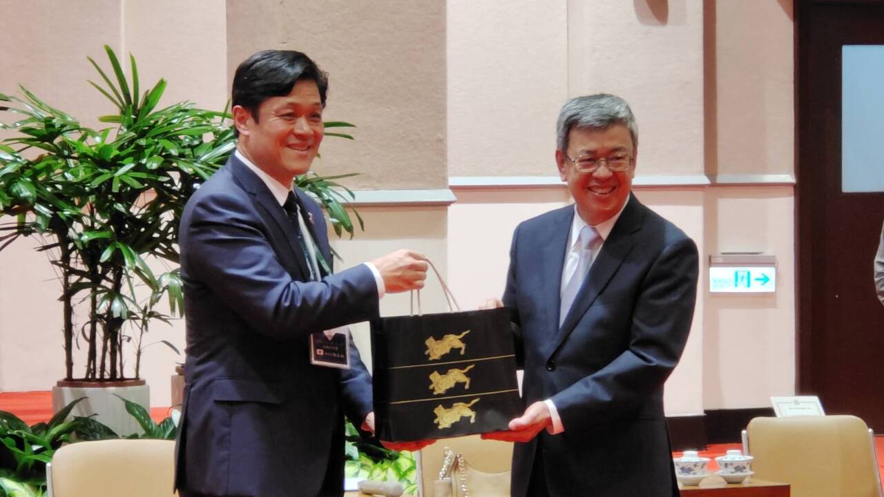 接見亞總 陳建仁：助台商完成淨零碳排轉型