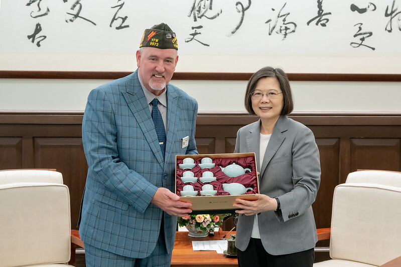 駐美處設退伍軍人事務組 總統盼共同增進退伍軍人福利