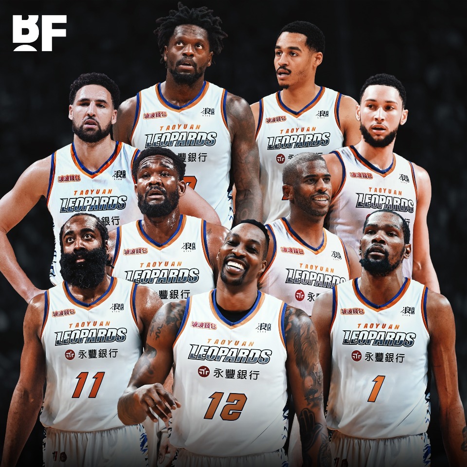 魔獸招募NBA好手來台 美媒P圖組超級天團