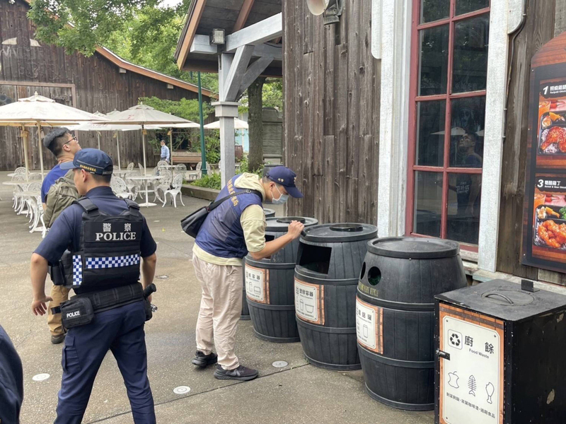 六福村接獲炸彈恐嚇信 警清查暫未發現可疑物品