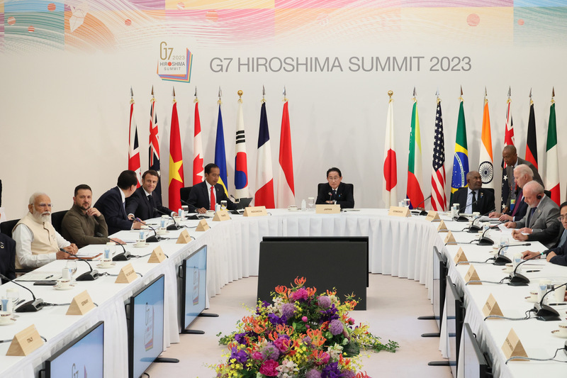 ◎美國之音每月連線：台海美中烏克蘭、牡蠣海鮮廣島燒，G7峰會門道熱鬧都看得到。