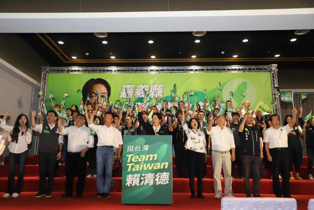 賴清德喊出在嘉縣贏10萬票 再批國民黨主張非真正和平