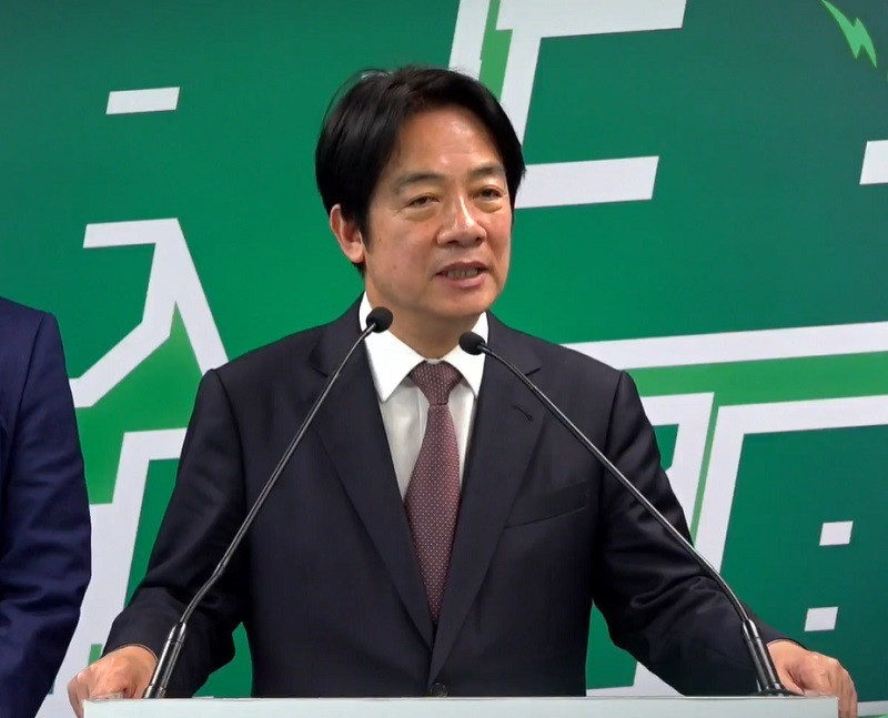 賴清德：台灣經貿走向國際與服貿鎖回中國優劣不證自明