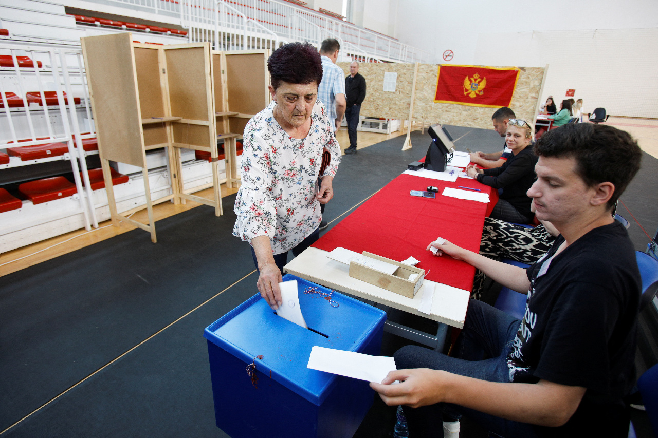 蒙特內哥羅國會大選 親歐政黨些微領先