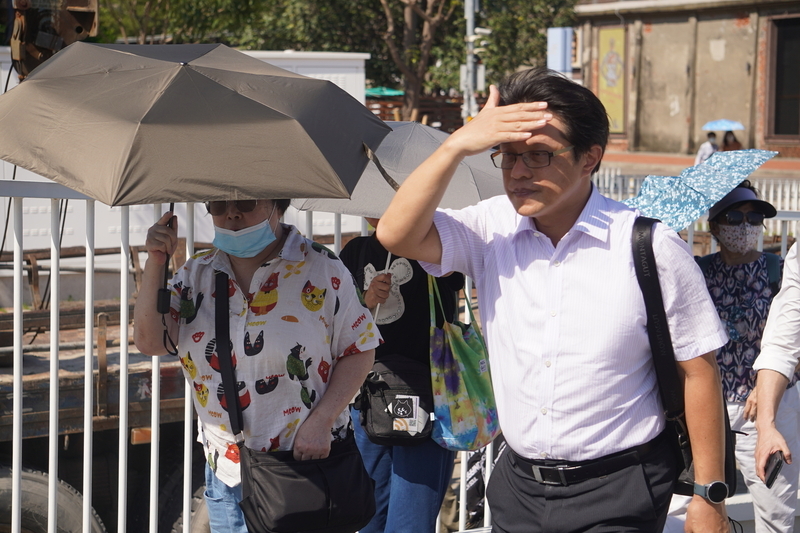 花蓮高溫恐達38度 午後降雨零星