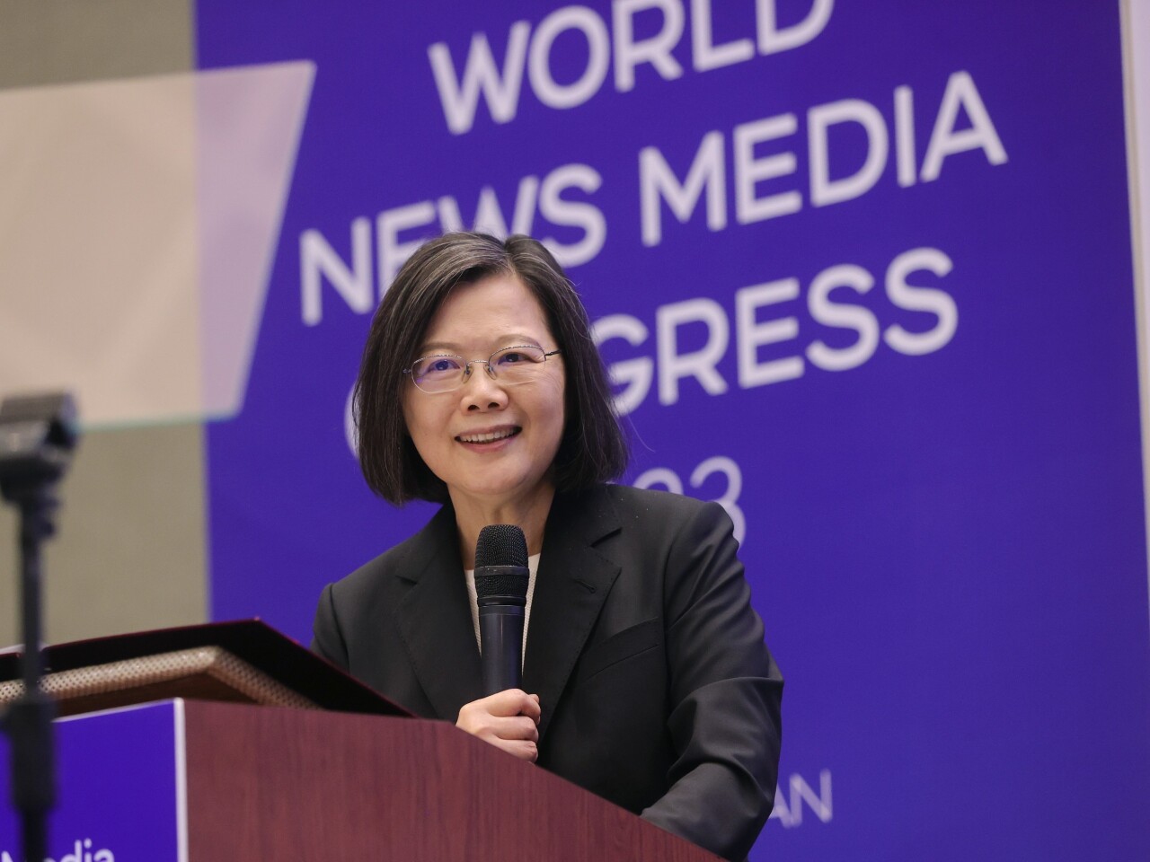 新聞媒體年會在台北 總統: 官方和民間共抗假訊息