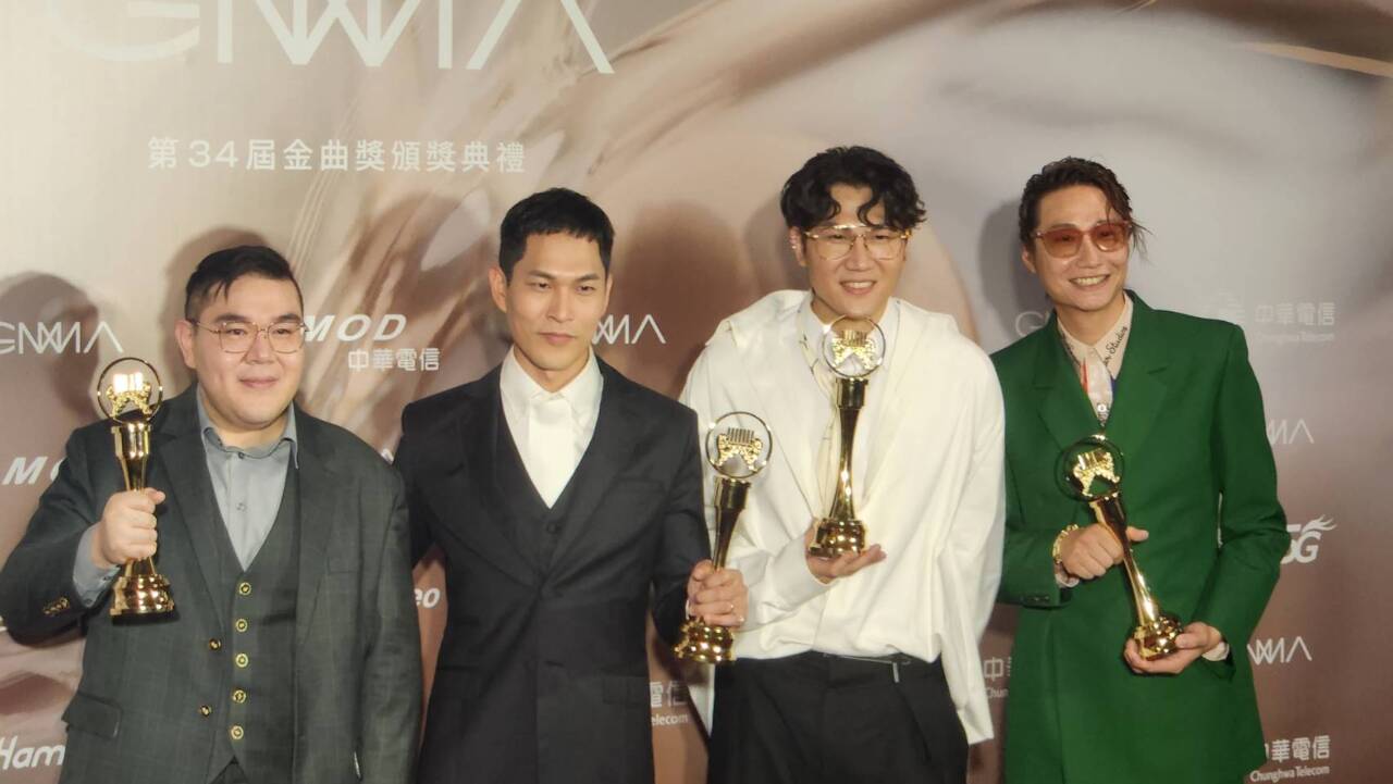 金曲34／集氣有成 宇宙人奪首座「最佳樂團」大獎