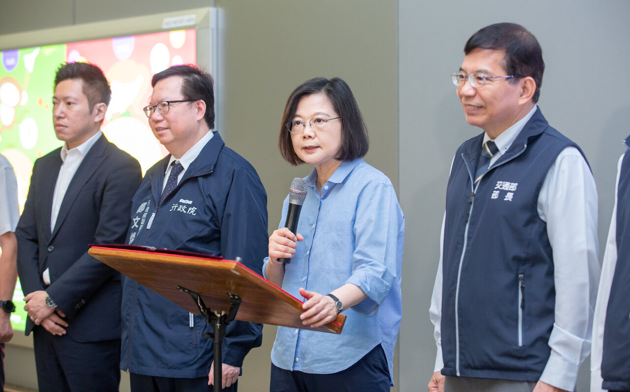 總統：打起精神找回觀光客 感受台灣的安全與便利