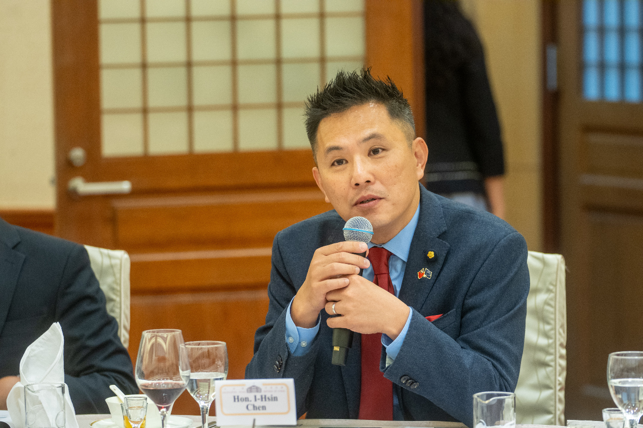 國民黨出席美歐台論壇 陳以信：台應主動提軍購需求
