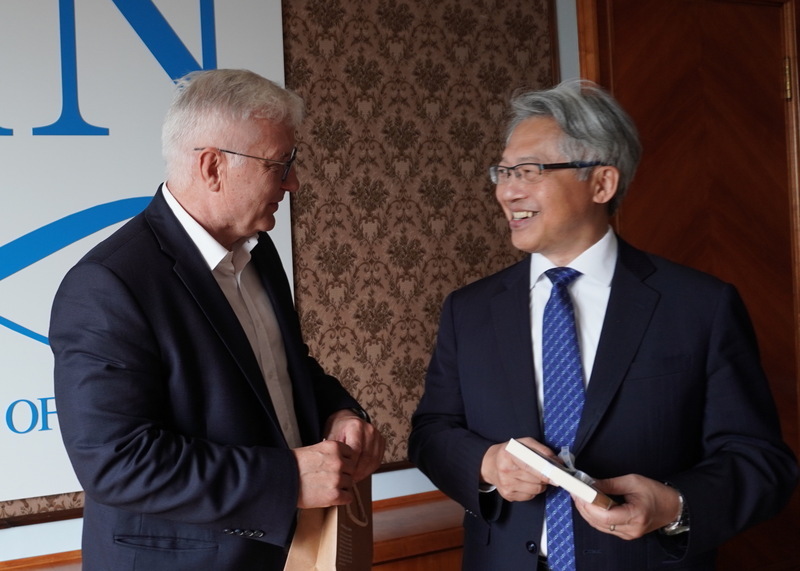 中研院院長訪波蘭立陶宛捷克 搭起學術合作橋梁