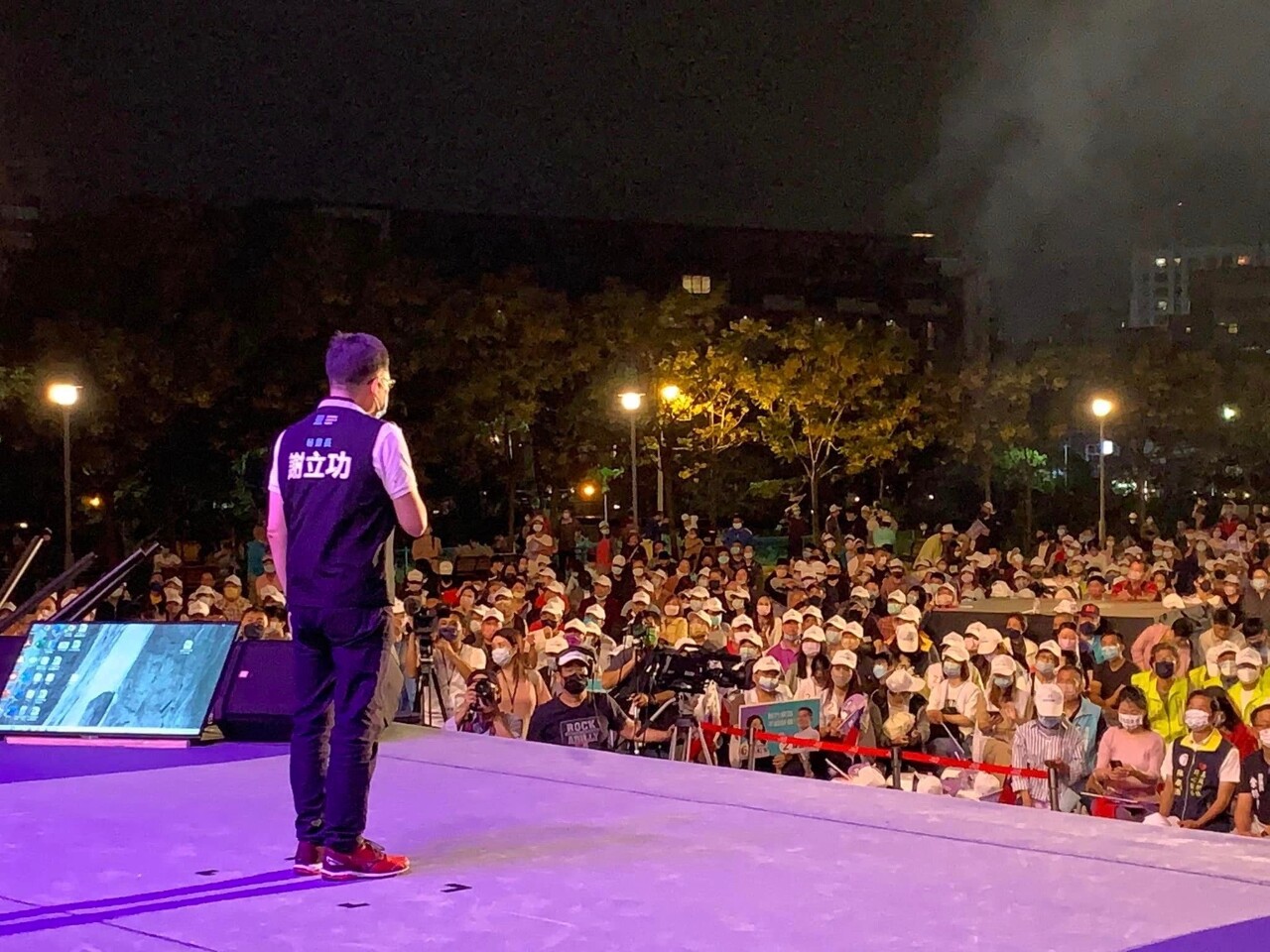 柯告知傾向禮讓藍營  謝立功不選基隆立委