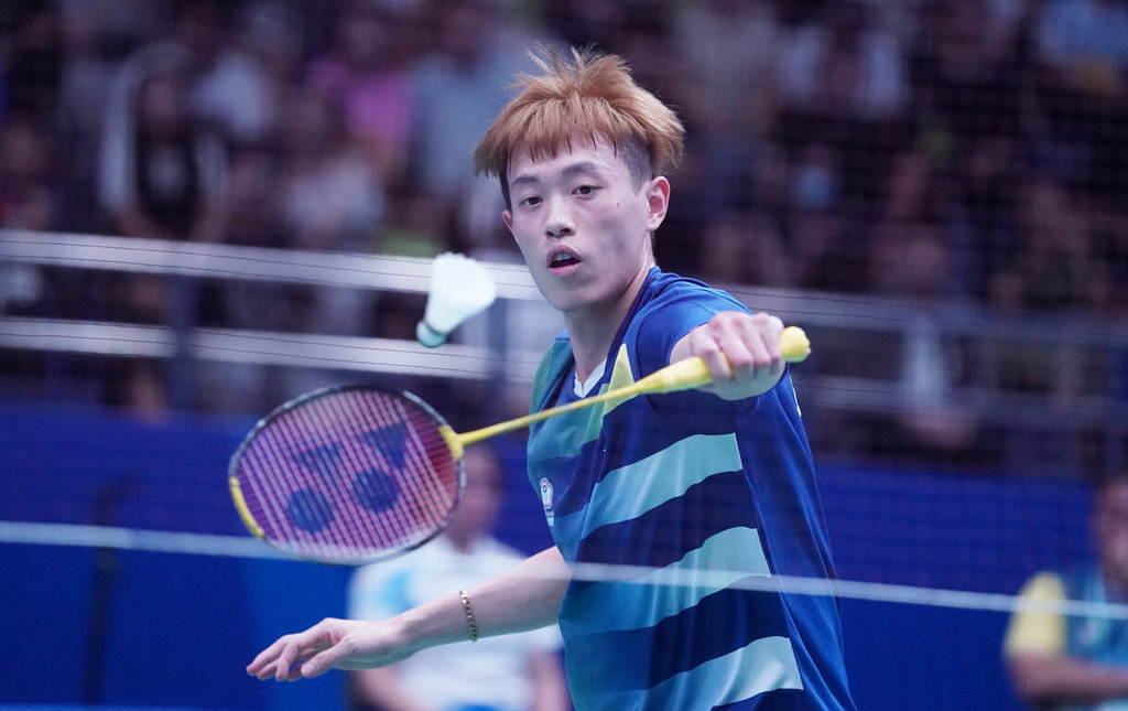 BWF瑞士羽球賽  林俊易直落2擊敗世界第5晉4強