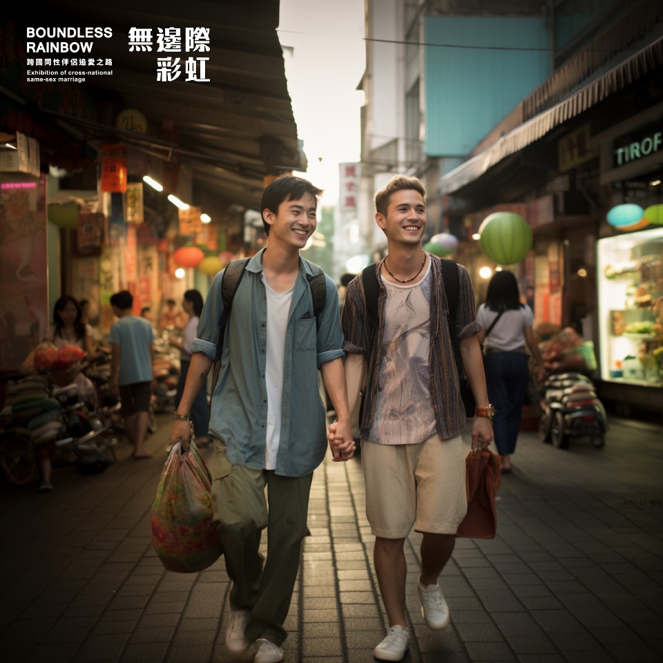 跨國同婚伴侶照過來！無邊際彩虹圖文募集延長至8/20