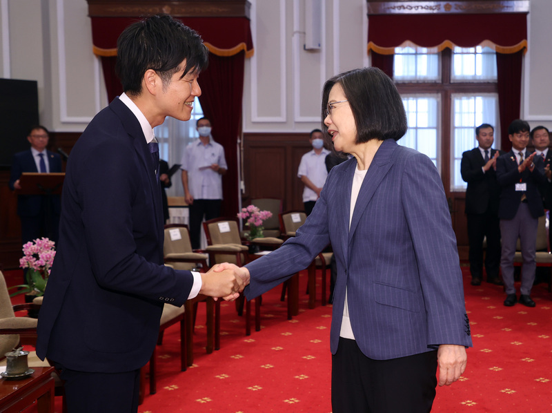 蔡總統：假訊息威脅等議題 期待台日青年共尋解方