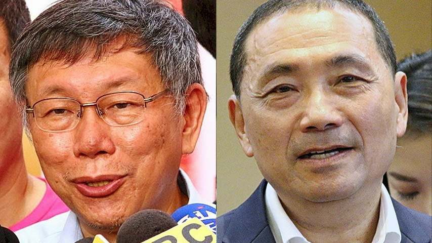 藍白合  侯友宜：僅民調看待 會成藍白零和