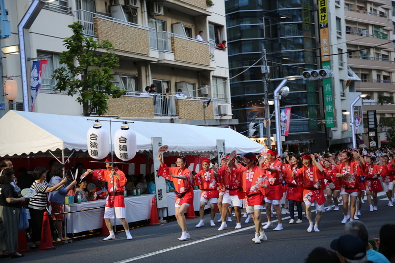 東京高圓寺外台僑阿波舞外交 日人喊台灣加油