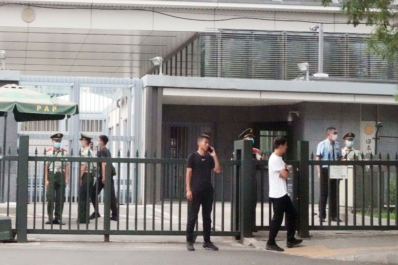 核處理水排海 陸民騷擾日僑學校