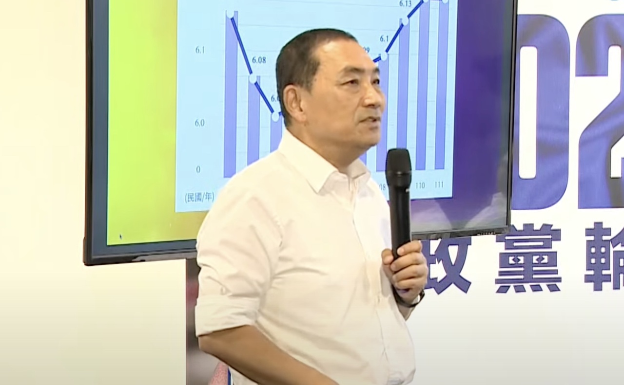 侯友宜喊基本工資3.3萬 當選將開徵富人稅45%