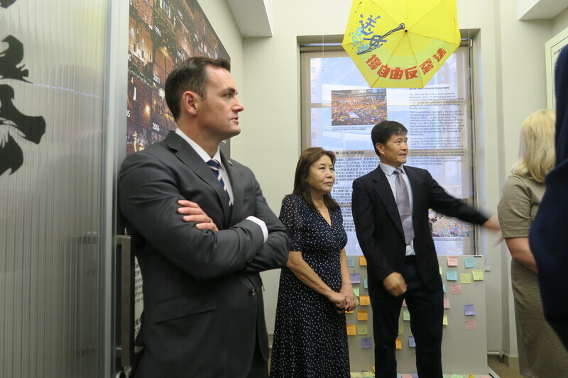 訪紐約六四紀念館 蓋拉格：對中共幻想早該終結