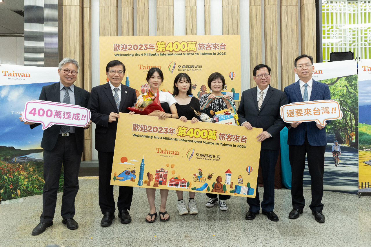 第400萬名旅客來了！鄭文燦向陸方喊快解除來台旅遊禁令