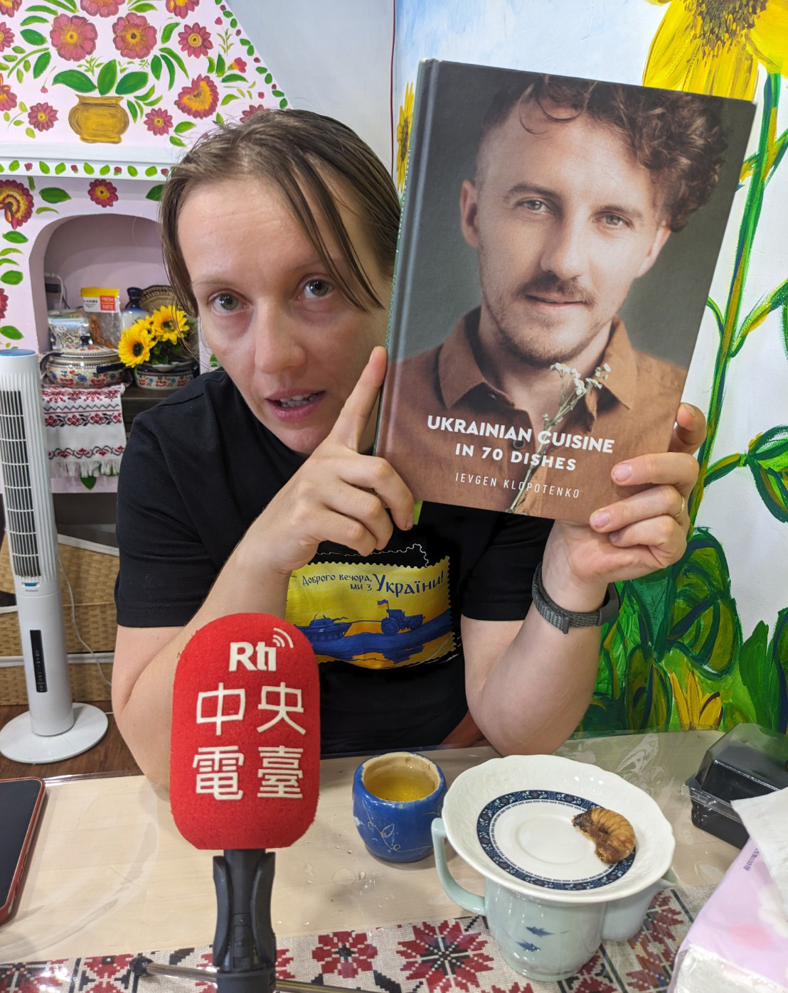 鄉愁無盡在台開餐廳 烏克蘭人：盼兩岸不發生軍事衝突