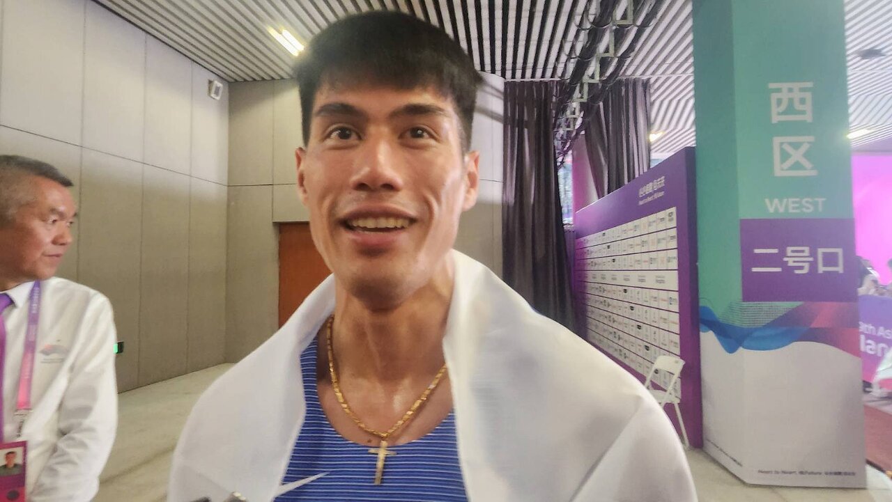 杭州亞運／0.01秒差距反超對手奪銅 楊俊瀚：真的不可思議