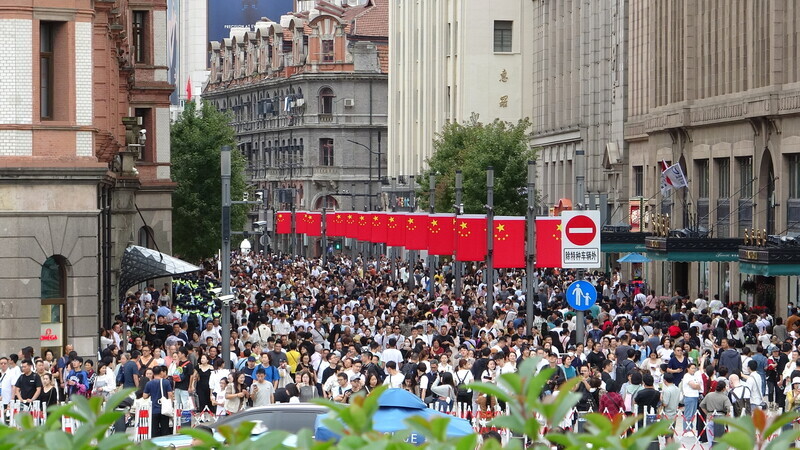 中國十一長假20億人次出行