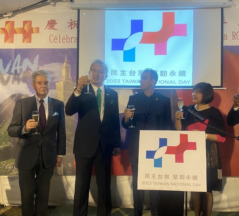 法國政要出席國慶酒會&nbsp;稱台灣是安全貢獻者