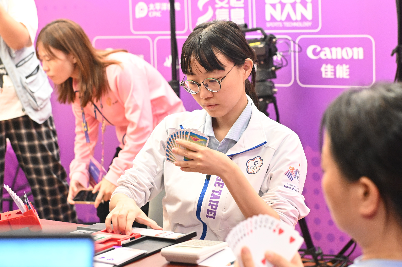 杭州亞運／橋牌台灣混合團體摘金&nbsp;女團惜敗摘銀