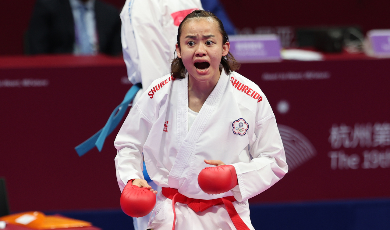 杭州亞運／不敵烏茲別克選手&nbsp;辜翠萍空手道奪銀