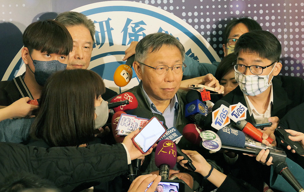 談賴蕭配 柯文哲：賴清德沒其他選擇